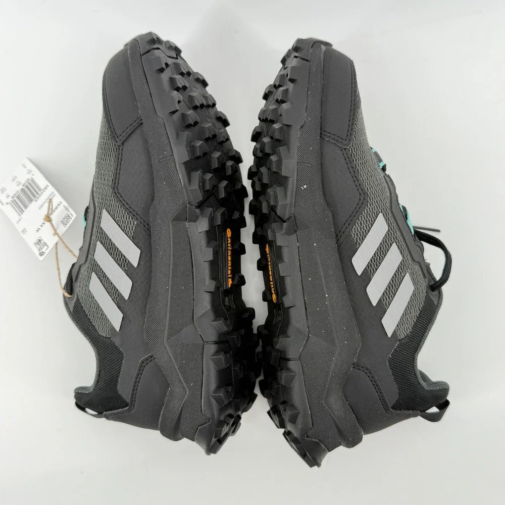 Adidas Terrex AX4 Gore-Tex Hiking Shoe Sneaker Women 5 Black‎ Gray Mint Tone NWB